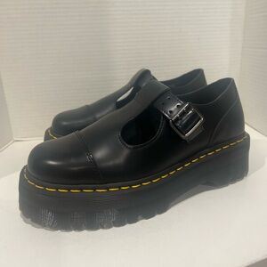 Dr Martens Bethan T-Bar Platform Shoe Size W9